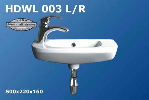 умывальник porta wl003 (l/r) 50x22