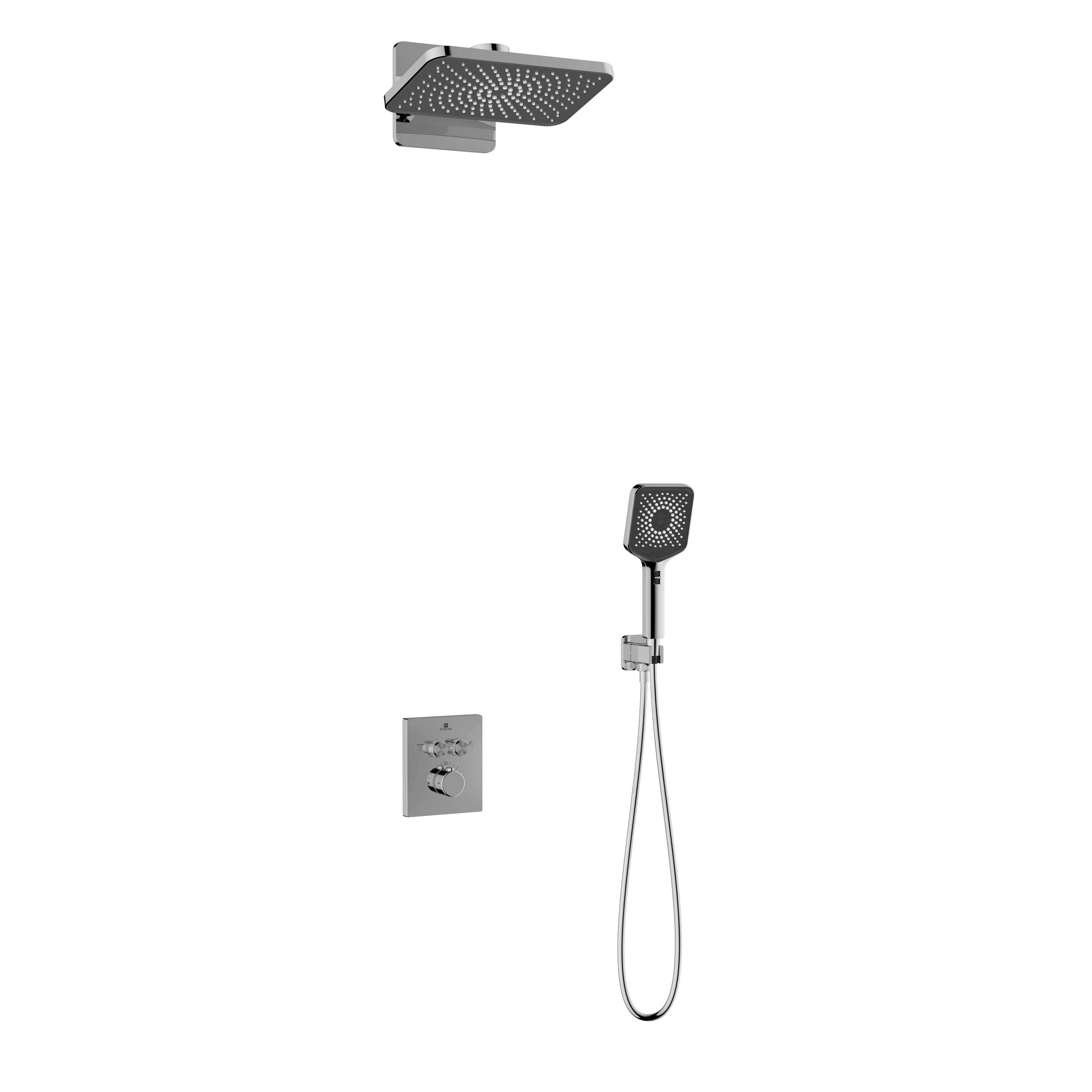 душевая система скрытого монтажа vincea inspire vsfw-3i21mt4ch хром