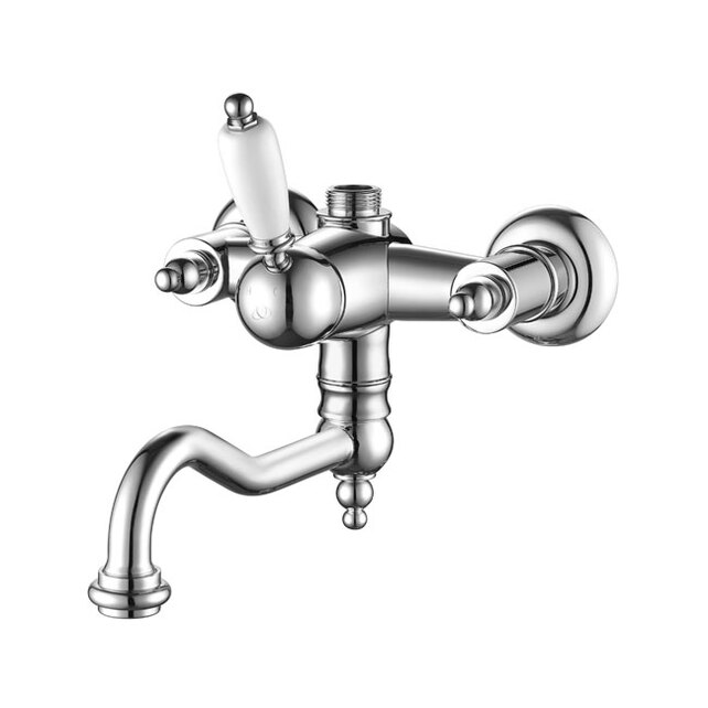 смеситель для ванны caprigo adria uno 02-519-crm хром/белый