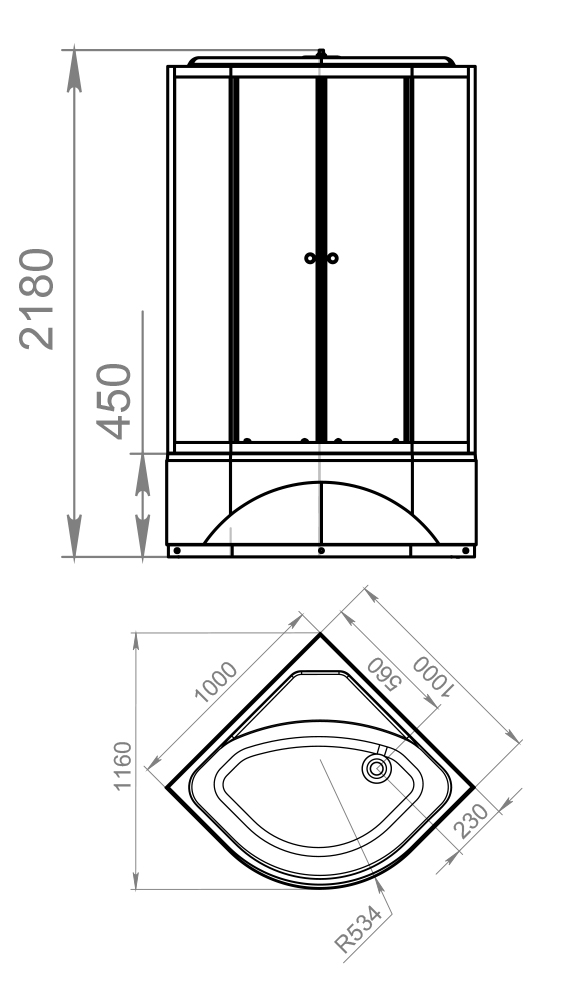 Душевая дверь GuteWetter Lux Door GK-601 90 (бронза) фото 7 душевая дверь gutewetter lux door gk-601 90 (бронза) фото 7