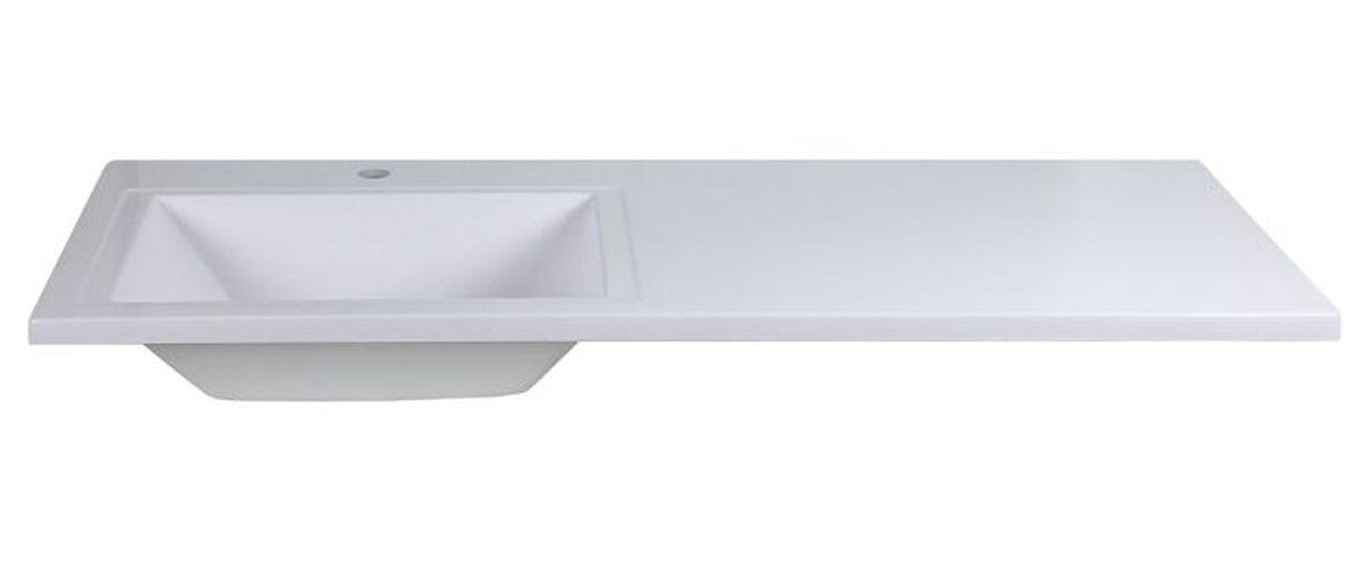 умывальник misty гавана 100,2x48,4 мебельный (на стиральную машину) левый