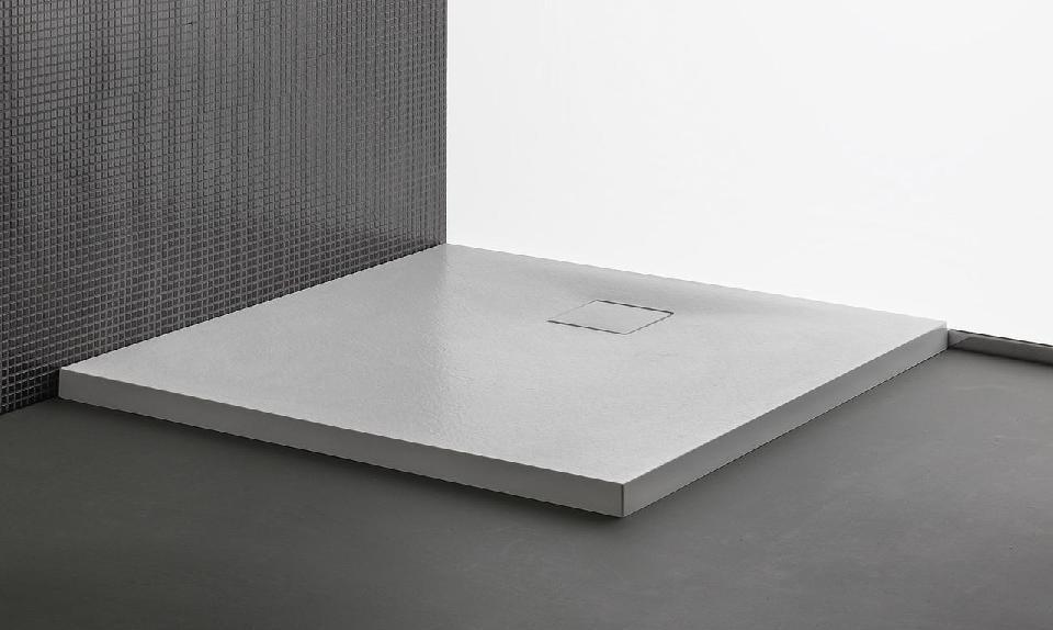 душевой поддон kolpa-san moonwalk white 90x90 белый глянец
