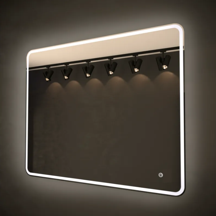 зеркало axus umbrella 90x70 с led-подсветкой