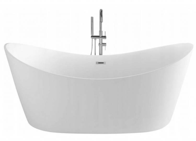 ванна акриловая rea ferrano rea-w0106 170x77,5 белая
