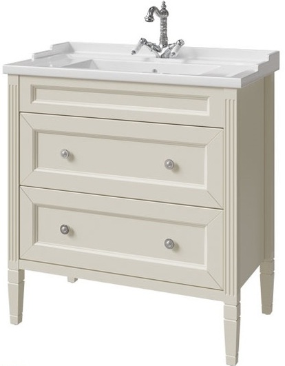 тумба напольная caprigo albion concept 80 34015-sf46 кремовый