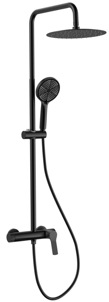 душевая система gid edessa l070-bm-nd3 черный матовый