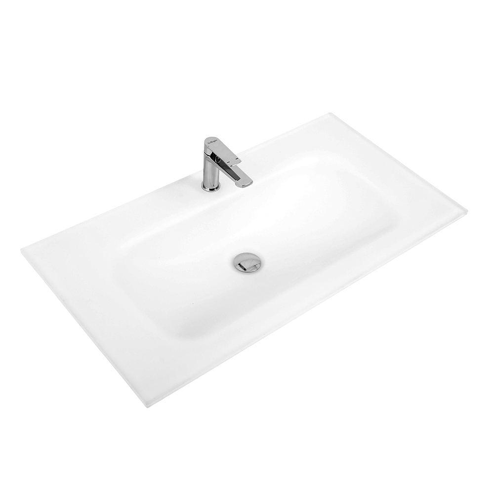 умывальник belbagno bb810/465-lv-vtr-bo 81x46 белый матовый