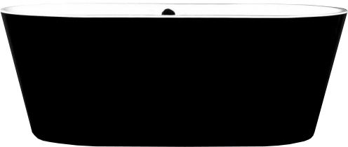 ванна акриловая belbagno bb200-1700-800-nero 169x76