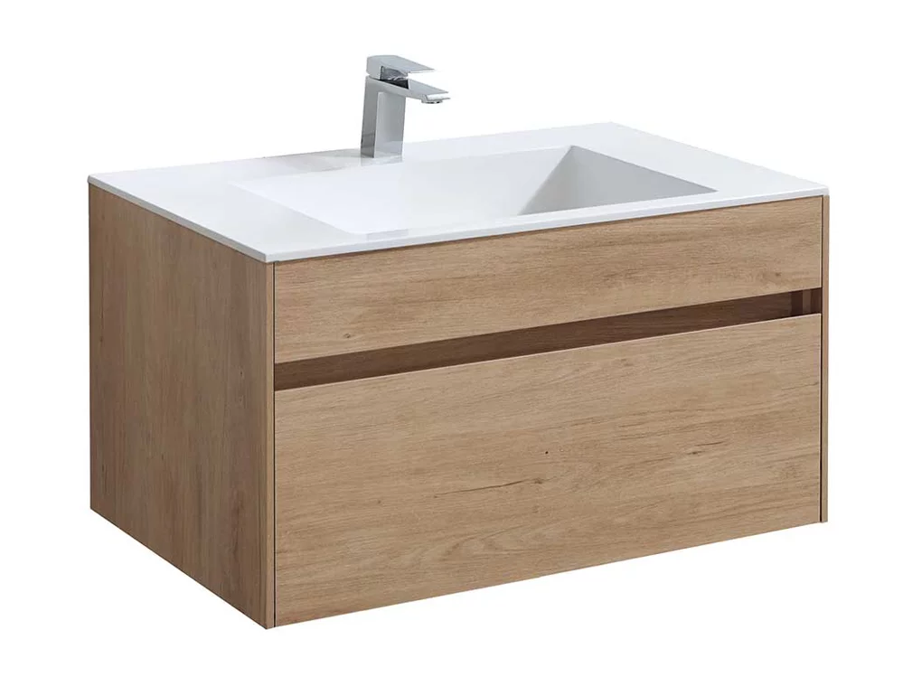 тумба подвесная vincea chiara 800 n.oak