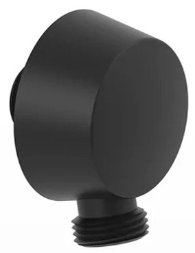 шланговое подключение paffoni light zacc130no (черный матовый)