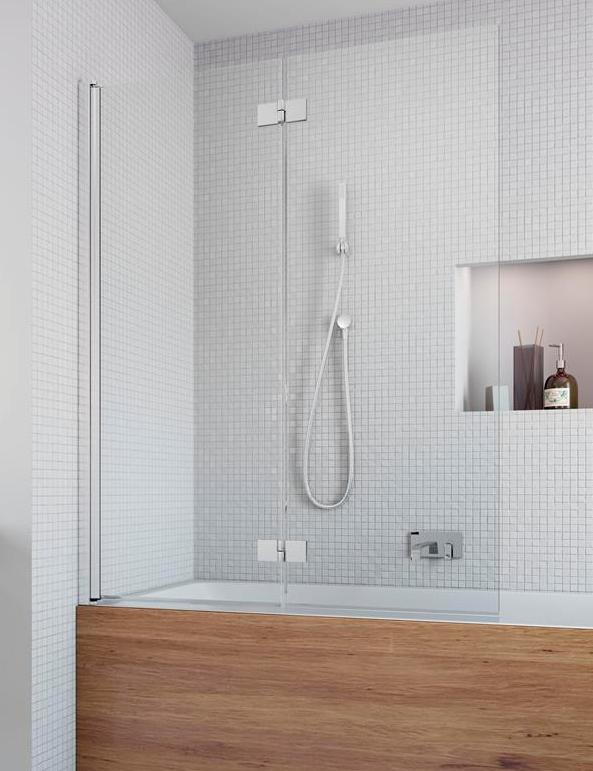 шторка на ванну radaway essenza pnd 100 100x152 (прозрачное) правая