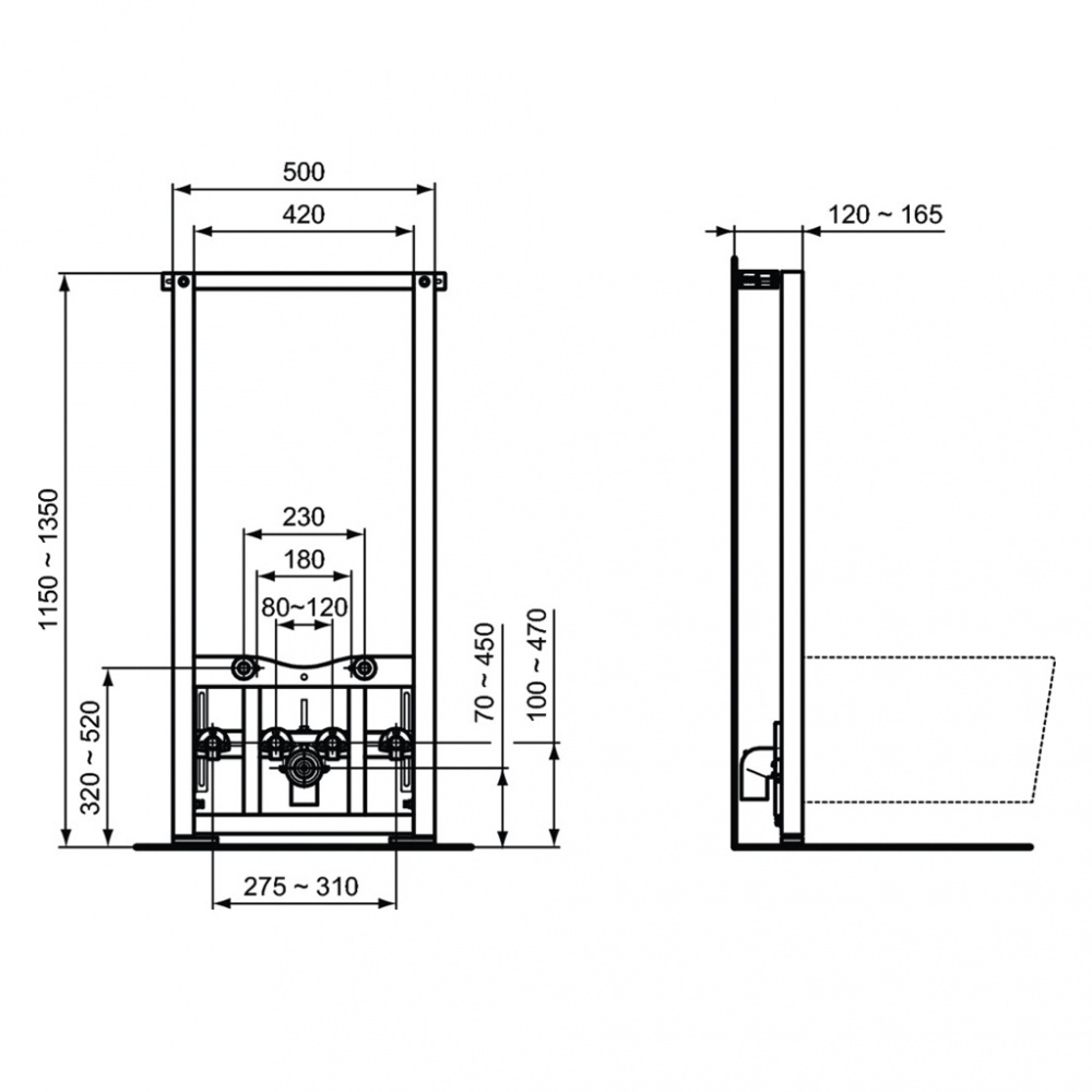 Душевая дверь GuteWetter Trend Door GK-862BP 95 (хром/стекло бесцветное ONE) фото 5 душевая дверь gutewetter trend door gk-862bp 95 (хром/стекло бесцветное one) фото 5