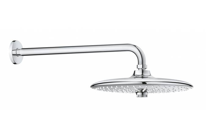 верхний душ с кронштейном grohe euphoria smartcontrol 260 26458000 хром