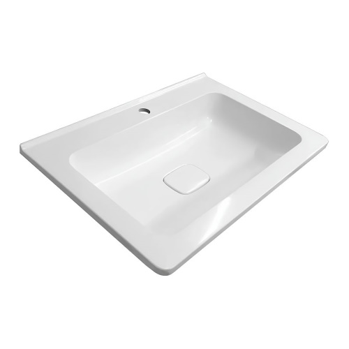 умывальник эстет kare luxe 60x45 белый матовый