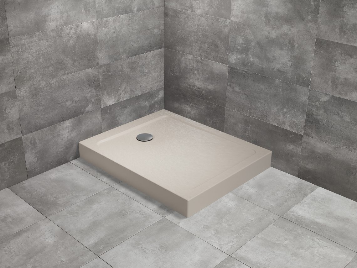 душевой поддон radaway doros f compact stone cashmere 120x80 кашемир