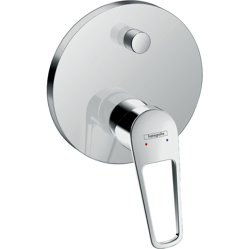 Смеситель скрытого монтажа для ванны Hansgrohe Novus Loop 71345000 хром смеситель скрытого монтажа для ванны hansgrohe novus loop 71345000 хром