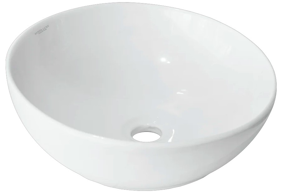 умывальник накладной sanita luxe art сut 40x40 белый