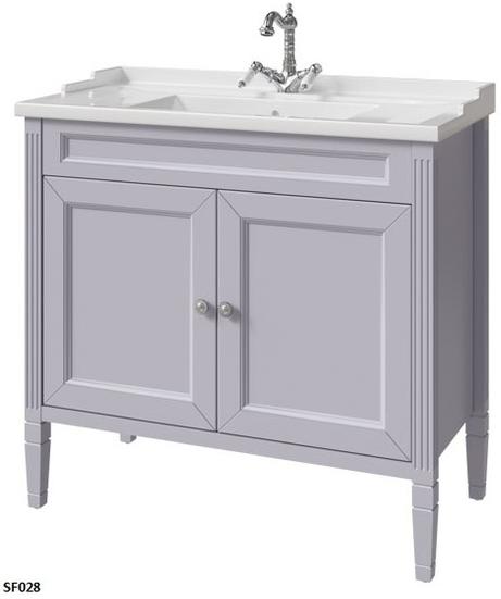 тумба напольная caprigo albion concept 90 34013-sf028 сиреневый