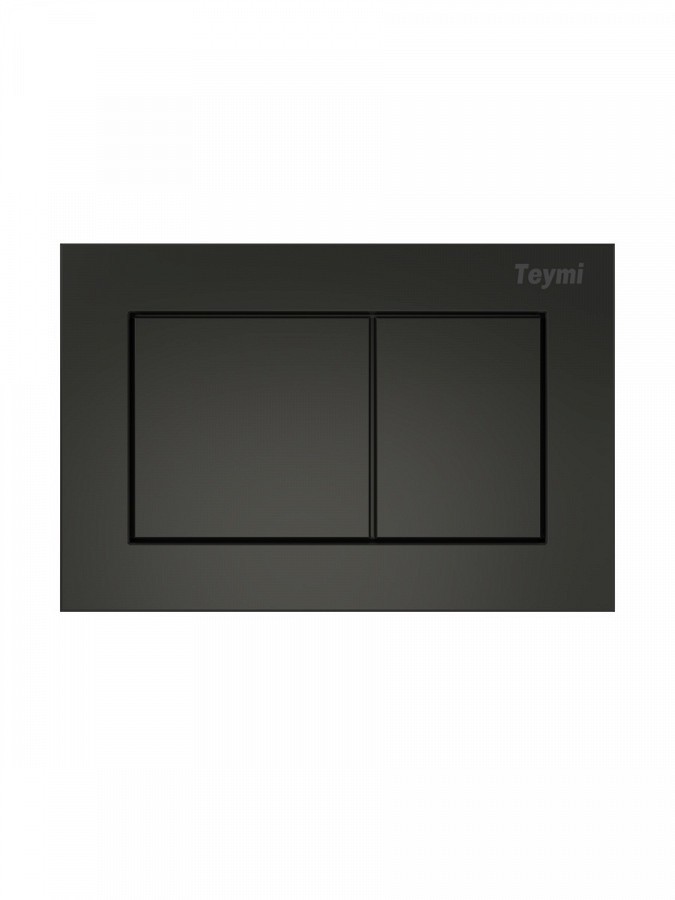 клавиша смыва teymi aina t70013bm черный матовый
