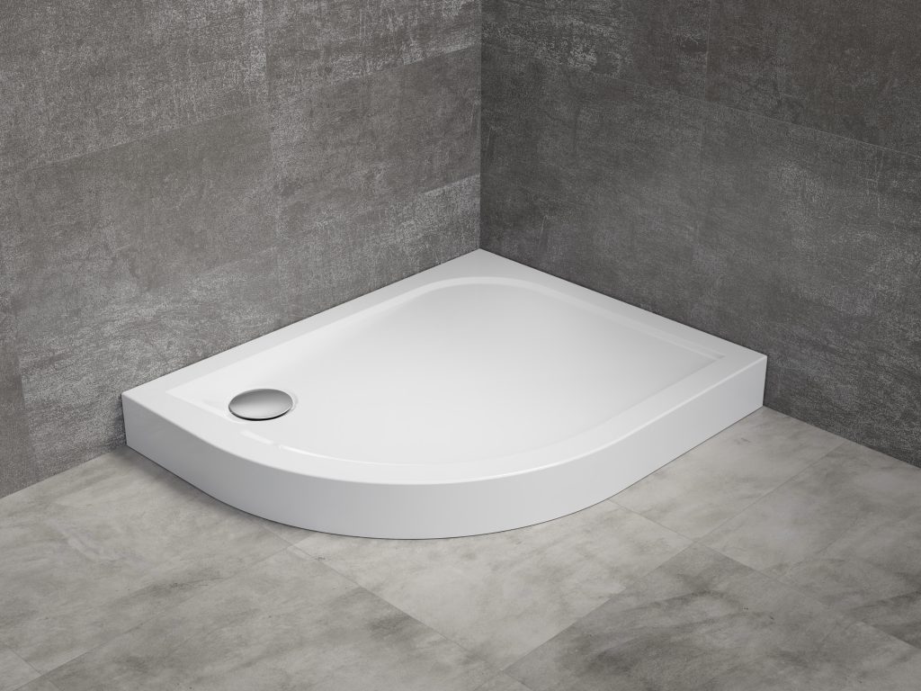 душевой поддон radaway delos e compact 100x80x11,5 правый