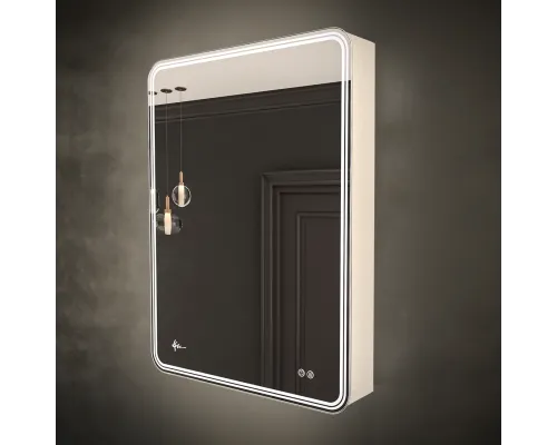 шкаф с зеркалом axus glory 50х80 белый