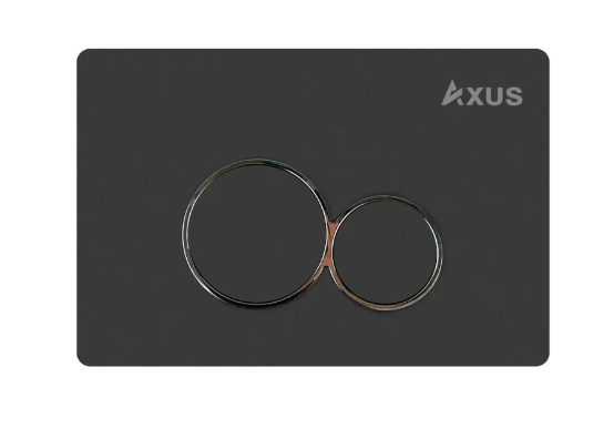 кнопка смыва axus 097eb черный