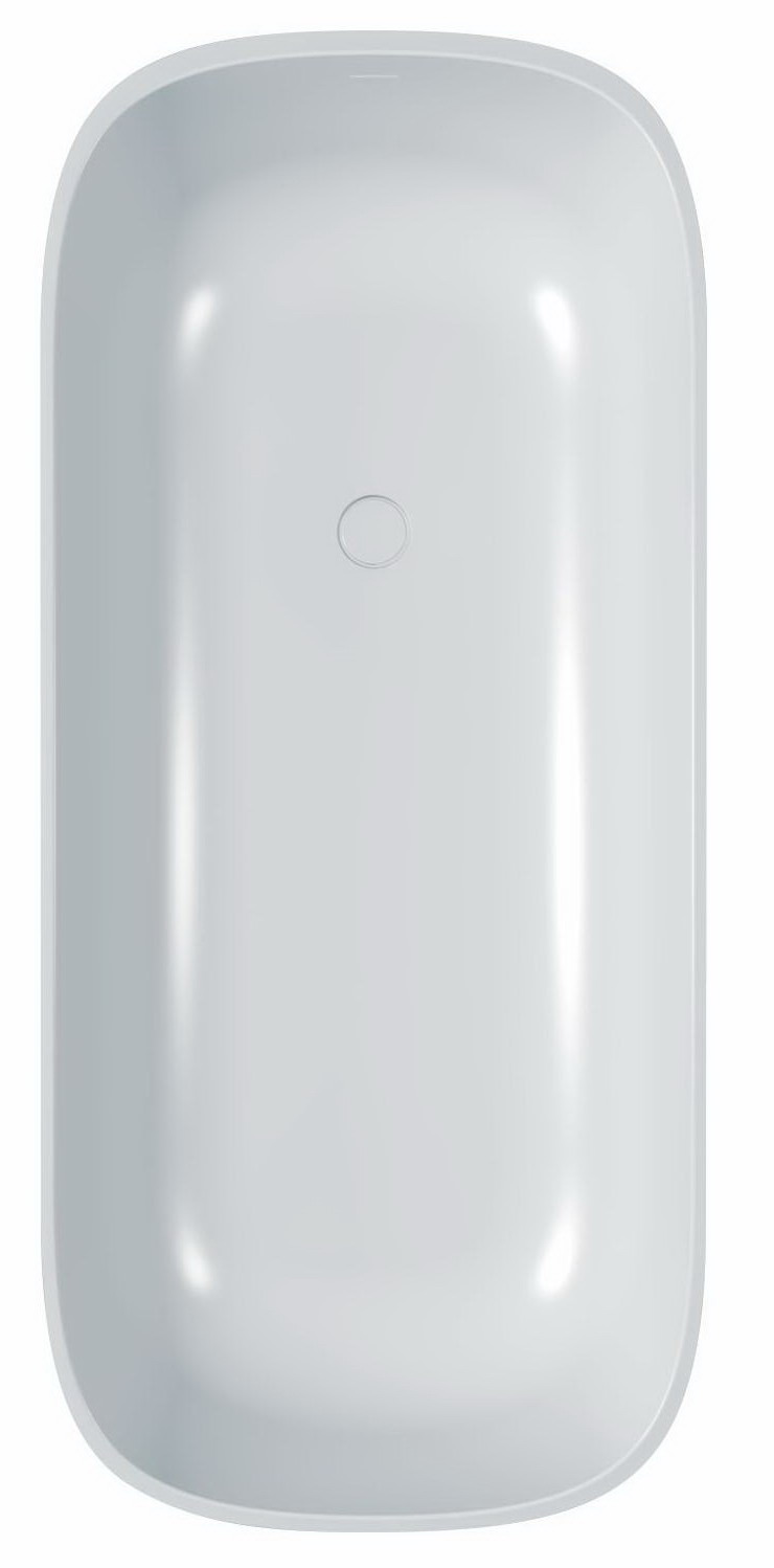 ванна из искусственного камня kolpa-san gloria fs 180x80 белая