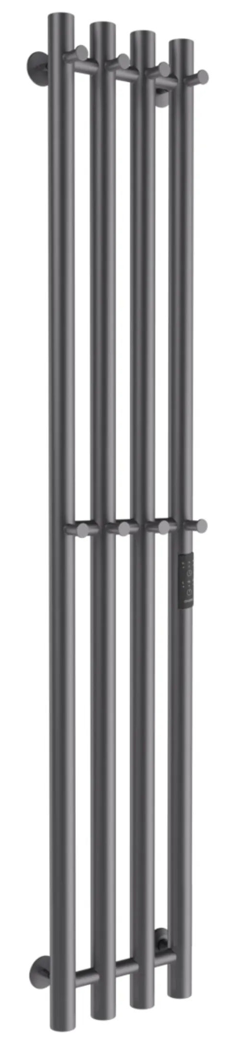 полотенцесушитель электрический маргроид ferrum inaro 4 снш 150x6x18 (8 крючков) графит