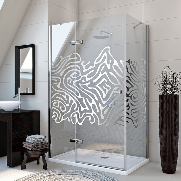 душевой уголок gutewetter trend square gk-863p 100x100 (бронза/стекло бесцветное two)