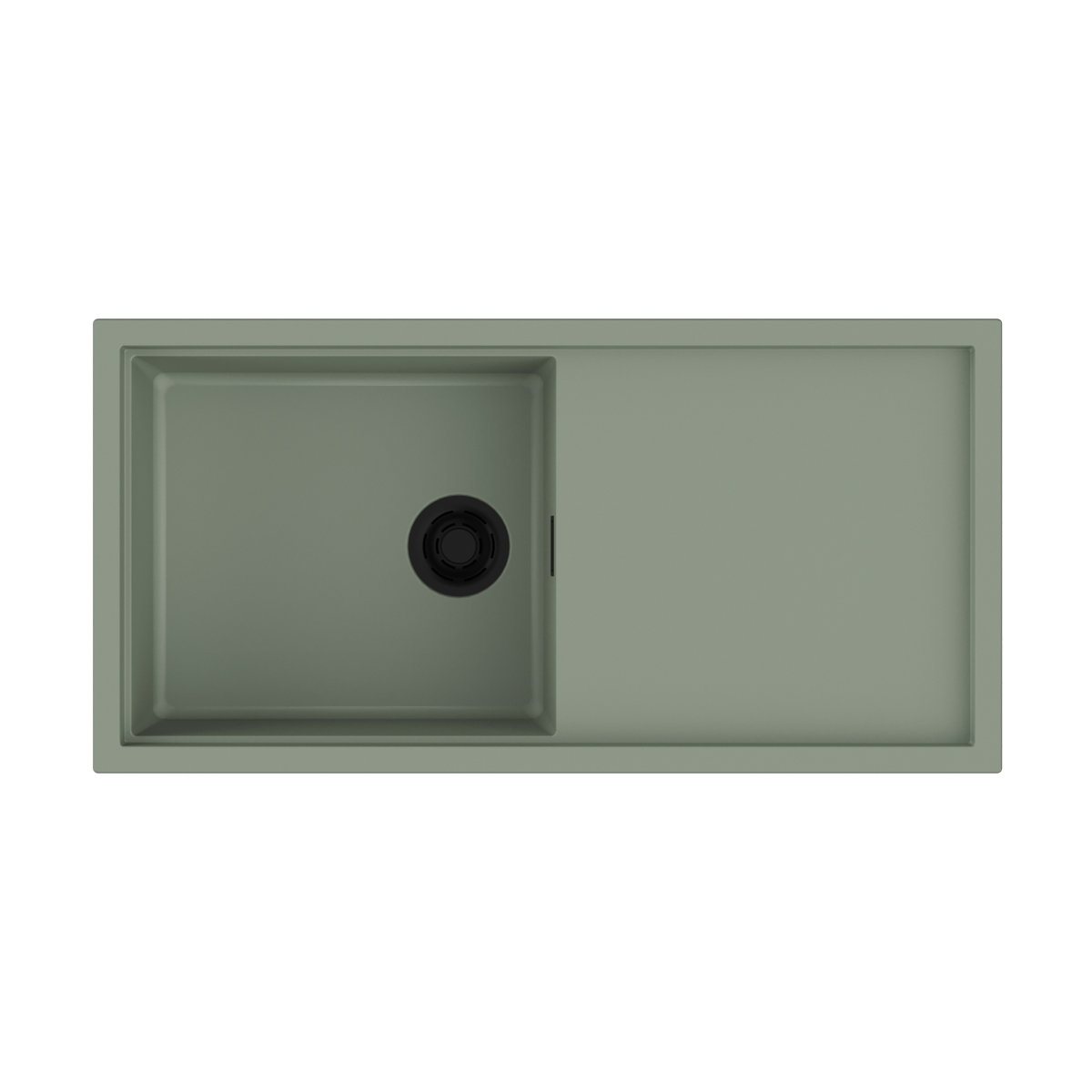 кухонная мойка omoikiri sintesi 100-wg 4997128 100x50 зеленый