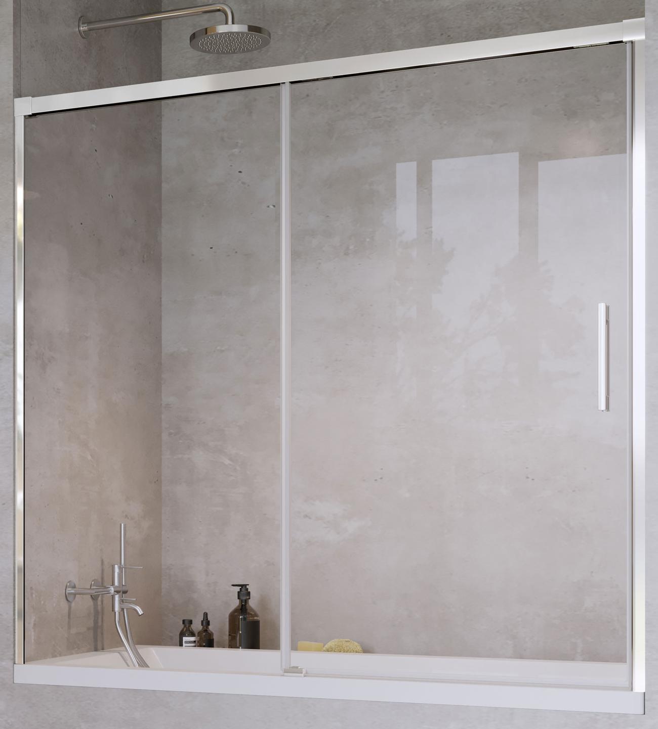 шторка на ванну radaway idea pn dwj 140 l (прозрачное)