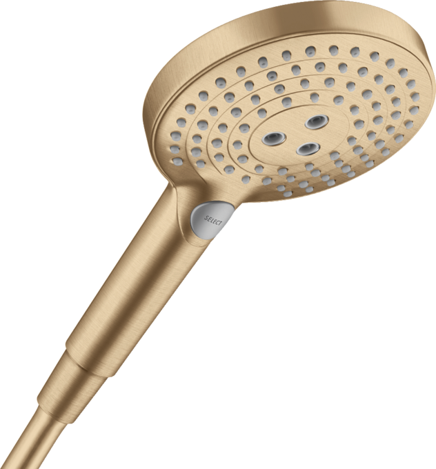 ручной душ hansgrohe raindance select s 120 3jet 26530140 шлифованная бронза