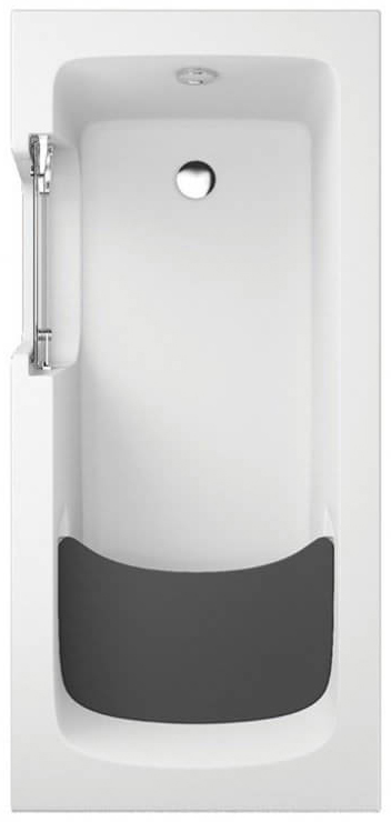 ванна акриловая polimat vovo 180x80 белая