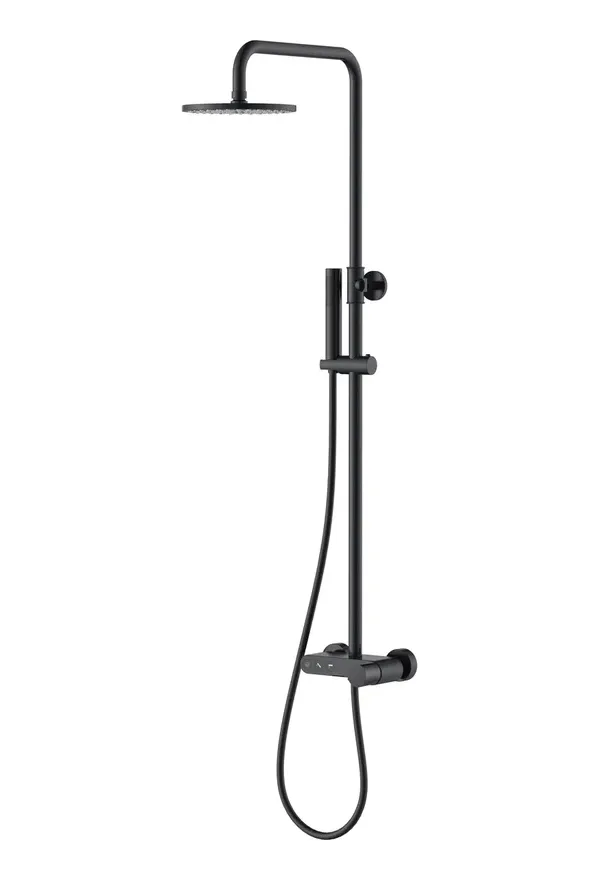 душевая стойка boheme stick touch 128-bb.2 черный