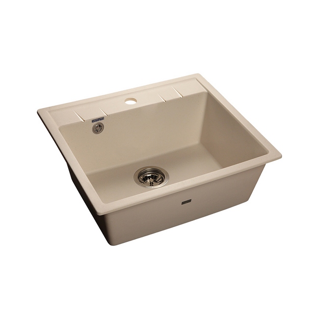 мойка кухонная granfest gf - q561 белый