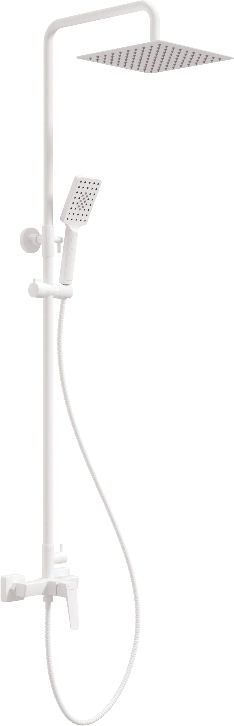 душевая стойка deante blur bianco nql_a4xm белый