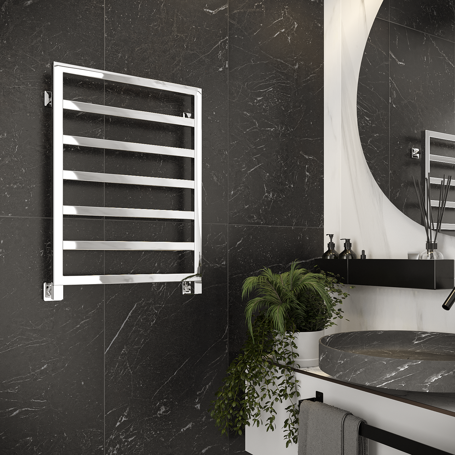 полотенцесушитель водяной stinox bergamo 50x70