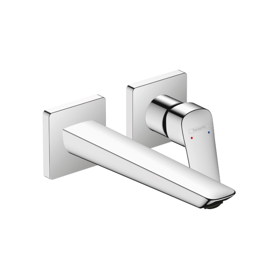 смеситель скрытого монтажа для умывальника hansgrohe logis fine 71256000 хром