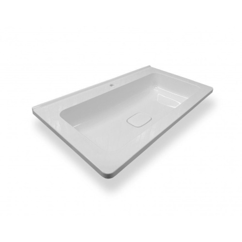умывальник эстет kare luxe 80x45 белый матовый