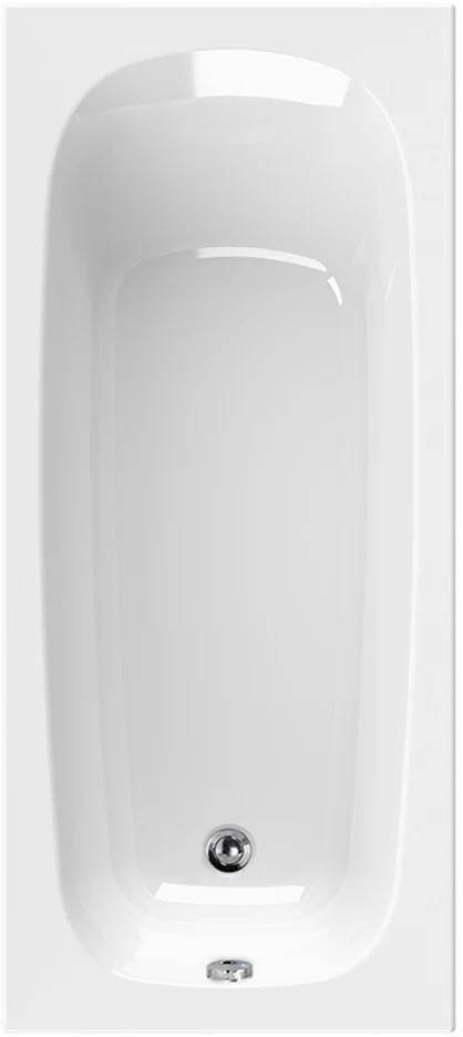 ванна акриловая cezares eco-165-70-41-w37 165x70 белый