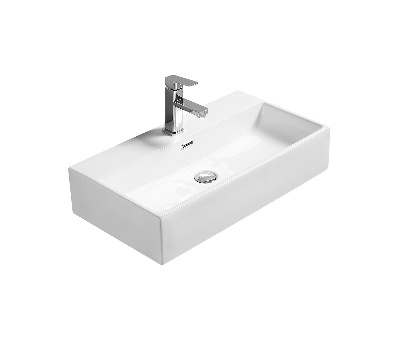 умывальник накладной santiline sl-1007 71,5x38 белый