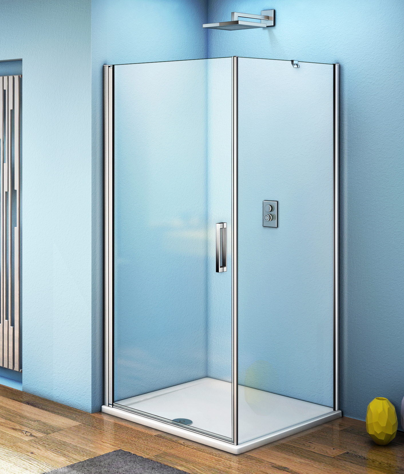 душевой уголок gooddoor fantasy cr-80-c-ch 80x80