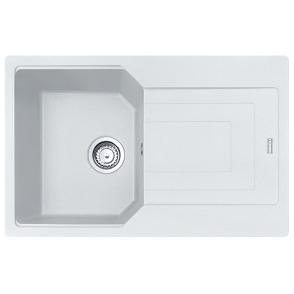 кухонная мойка franke urban ubg 611-78  3,5" 78x50 белый