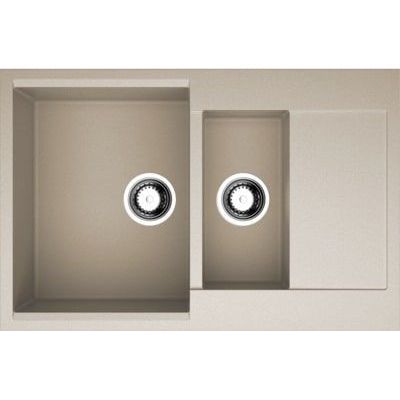 кухонная мойка omoikiri daisen 78-2-sa 78x51 бежевый
