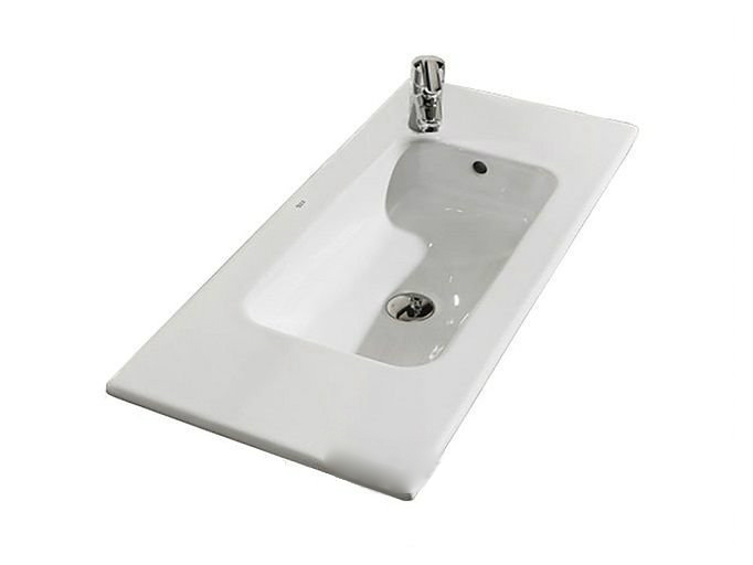 умывальник встраиваемый roca debba unik 50 см 32799j00y