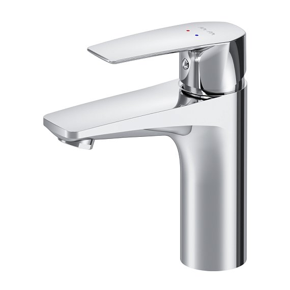 смеситель для умывальника am.pm joy f85e02100 хром
