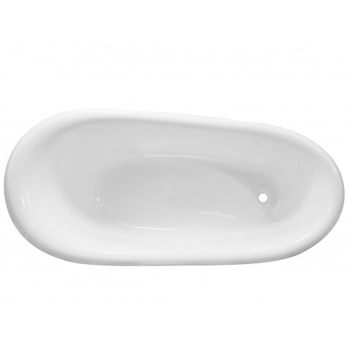 ванна из искусственного камня эстет marcel 160x80 белый матовый