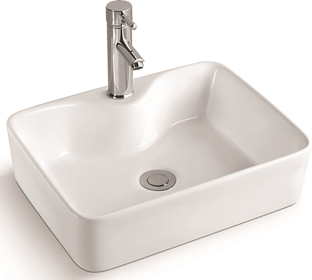 умывальник накладной santiline sl-1011 48x37 белый
