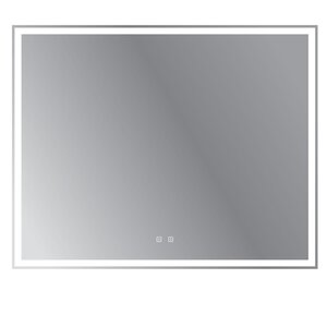 зеркало belbagno 120 x 80 с встроенной подсветкой, голосовым управлением и подогревом
