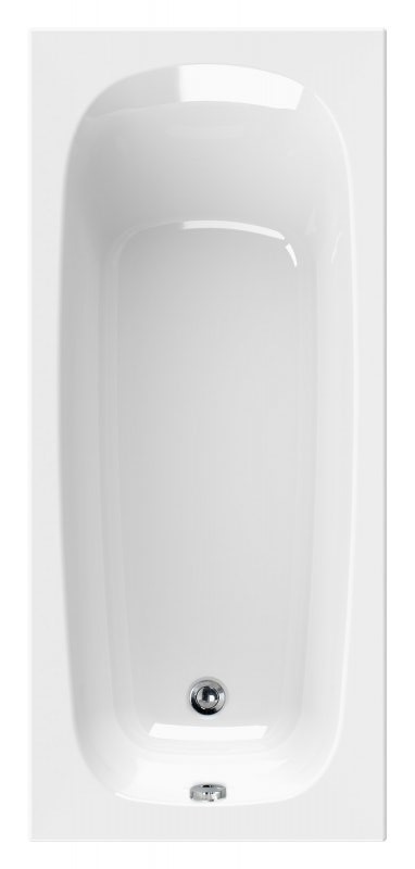акриловая ванна cezares eco-170-75-41-w37 170x75 белая